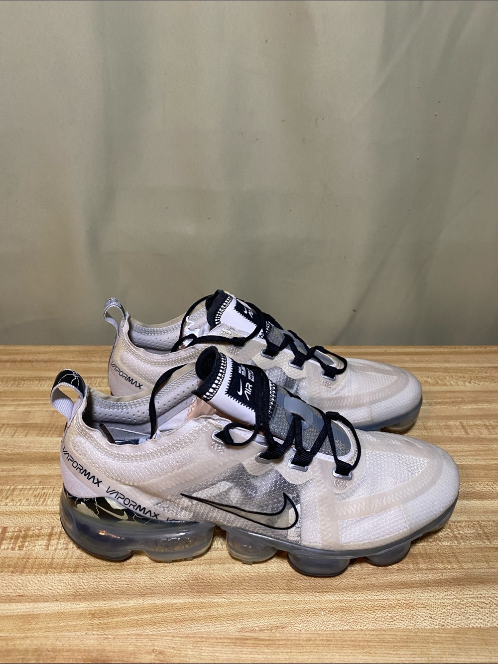 Nike Air Vapormax Vast Grey Lifestyle Casual Women’s Shoes  8.5